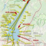 mappa sintentica venti lago di garda