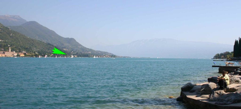 golfo di salò  vento boarno