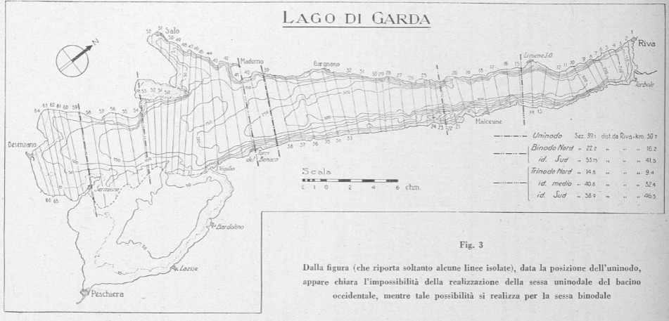 le sesse del lago di garda