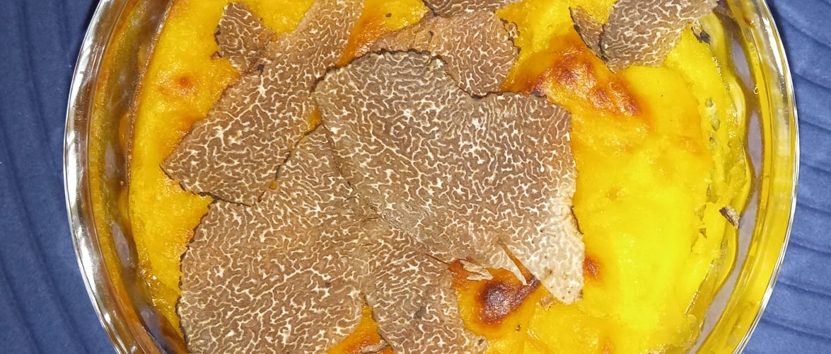 FLAN DI ZUCCA AL TARTUFO