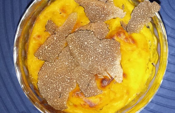 FLAN DI ZUCCA AL TARTUFO