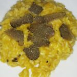 risotto zafferano e tartufo